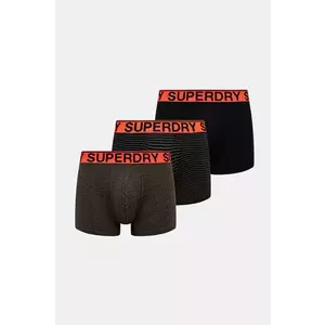 Superdry boxeri 3-pack barbati, culoarea negru, M3110452A-B9Y imagine