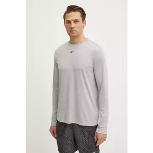 Reebok longsleeve barbati, culoarea gri, 100216546 imagine