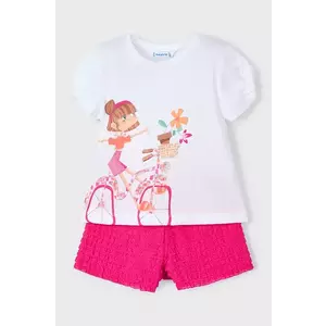 Mayoral set de bumbac pentru copii culoarea roz, 3211 imagine