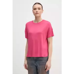 United Colors of Benetton tricou femei, culoarea roz imagine