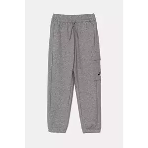 adidas pantaloni de trening pentru copii culoarea gri, melanj, JC9755 imagine