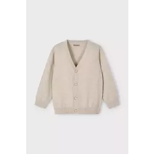 Mayoral cardigan din bumbac pentru copii culoarea bej, light, 3372 imagine