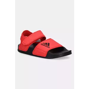 adidas sandale copii ADILETTE SANDAL culoarea roșu, IH3633 imagine