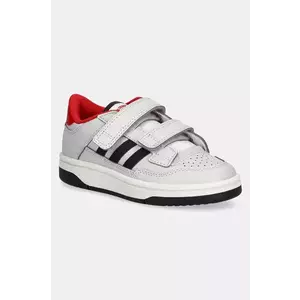 adidas Originals sneakers pentru copii RAPID COURT culoarea gri, JS0636 imagine