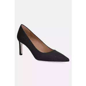 BOSS pantofi cu toc Janet culoarea negru, 50543537 imagine