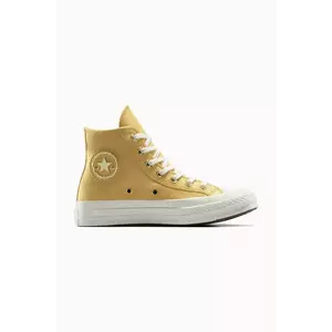 Converse teniși Chuck 70 culoarea galben, A12554C imagine