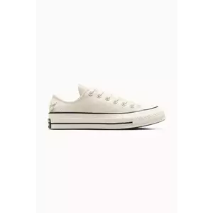 Converse teniși Chuck 70 culoarea alb, A12557C imagine