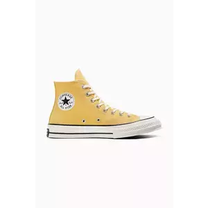 Converse teniși Chuck 70 culoarea galben, A10526C imagine