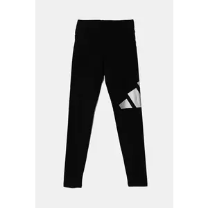 adidas leggins copii culoarea negru, cu imprimeu, JD0011 imagine