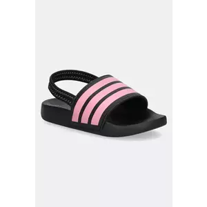 adidas șlapi copii ADILETTE ESTRAP culoarea negru, JR5330 imagine