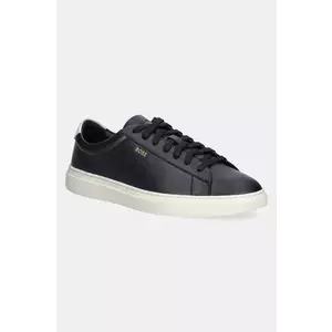 BOSS sneakers din piele Kieran culoarea bleumarin, 50536480 imagine