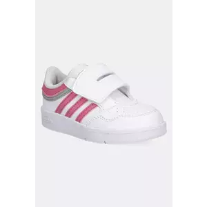 adidas Originals sneakers pentru copii HOOPS 4.0 culoarea alb, JI0910 imagine