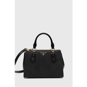 MICHAEL Michael Kors poseta de piele culoarea negru imagine