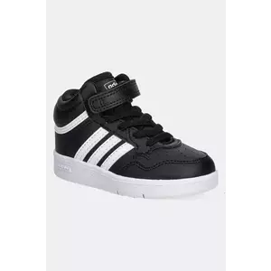 adidas Originals sneakers pentru copii HOOPS 4.0 MID culoarea negru, JI3489 imagine