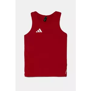 adidas tricou copii culoarea roșu, cu imprimeu, IT5062 imagine