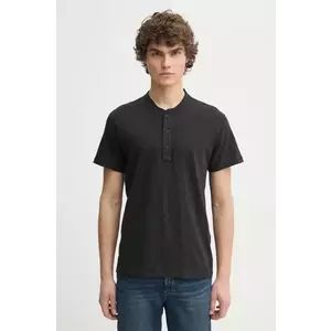 Rag & Bone tricou din bumbac barbati, culoarea negru, neted, M000T906G imagine