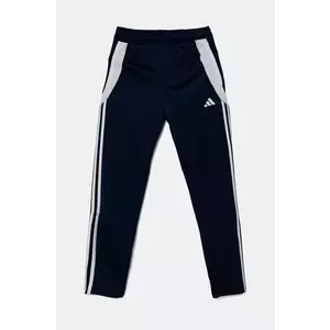 adidas Performance pantaloni de trening culoarea albastru marin, cu imprimeu, IY0117 imagine