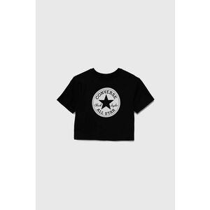 Converse tricou copii culoarea negru imagine