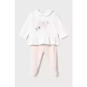 Mayoral Newborn set de bumbac pentru bebelusi culoarea roz, 1586 imagine