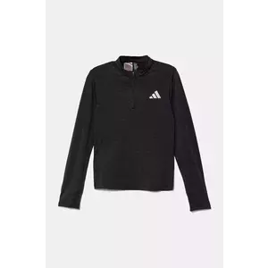 adidas longsleeve copii culoarea gri, JD0127 imagine