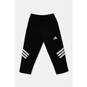 adidas pantaloni de trening pentru copii culoarea negru, cu imprimeu, JJ4808 imagine