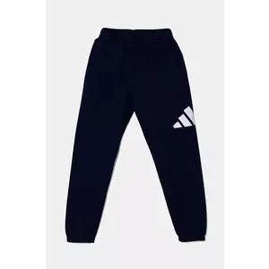 adidas pantaloni de trening pentru copii culoarea bleumarin, cu imprimeu, JE1398 imagine