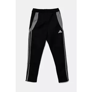 adidas Performance pantaloni de trening pentru copii culoarea negru, cu imprimeu, IM9975 imagine