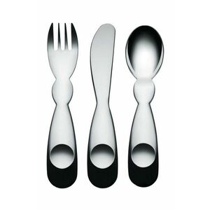 Alessi set de tacâmuri pentru copii Alessini 3-pack imagine