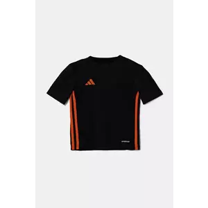 adidas Performance tricou copii culoarea negru, cu imprimeu, JJ1156 imagine