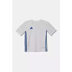 adidas Performance tricou copii culoarea alb, cu imprimeu, JJ1154 imagine