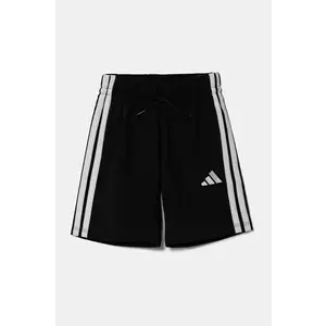 adidas pantaloni scurți copii culoarea negru, cu imprimeu, talie reglabila, JD8189 imagine