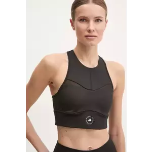 adidas by Stella McCartney sutien sport TruePurpose culoarea negru, uni, JF3760 imagine