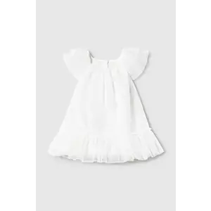 Mayoral Newborn rochie bebe culoarea alb, mini, evazati, 1850 imagine