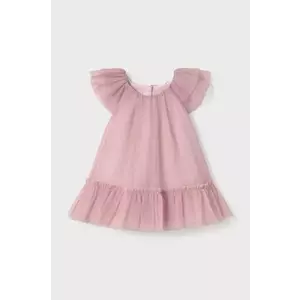 Mayoral Newborn rochie bebe culoarea roz, mini, evazati, 1850 imagine