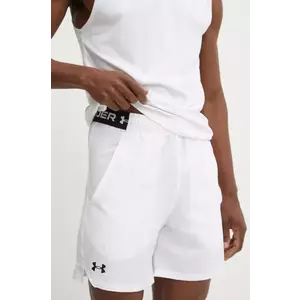 Under Armour pantaloni scurți de antrenament Vanish Woven culoarea alb, 1373718 imagine