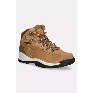 Columbia pantofi Newton Ridge Plus Waterproof femei, culoarea maro imagine