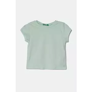 United Colors of Benetton tricou de bumbac pentru copii culoarea roz, 3I1XG106Y imagine