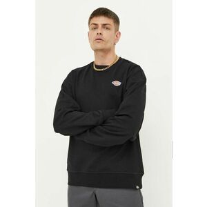 Dickies hanorac de bumbac barbati, culoarea negru, neted imagine