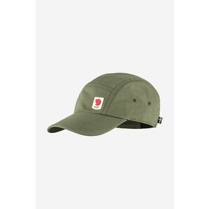 Fjallraven șapcă High Coast culoarea verde, uni F78150-620 imagine