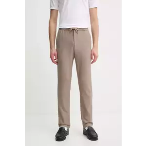 Les Deux pantaloni bărbați, culoarea bej, cu fason chinos, LDM501101 imagine