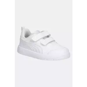 Puma sneakers pentru copii Courtflex V3 V culoarea alb, 310252 imagine