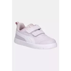 Puma sneakers pentru copii Courtflex V3 V culoarea roz, 310252 imagine