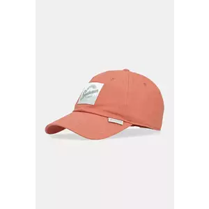 Columbia șapcă de baseball din bumbac Provisions Ball Cap culoarea portocaliu, cu imprimeu, 2096351 imagine