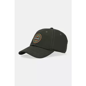 Columbia șapcă de baseball din bumbac Provisions Ball Cap culoarea verde, cu imprimeu, 2096351 imagine