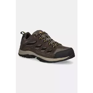 Columbia pantofi Crestwood Waterproof bărbați, culoarea maro, 2100651 imagine