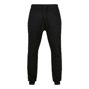 Pantaloni de trening din bumbac organic cu croiala conica imagine