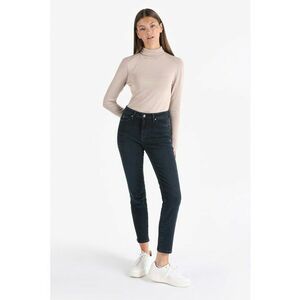 Blugi crop slim fit imagine