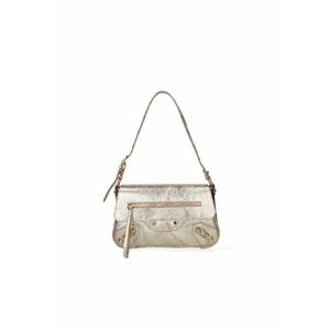 Geanta crossbody de piele cu tinte imagine