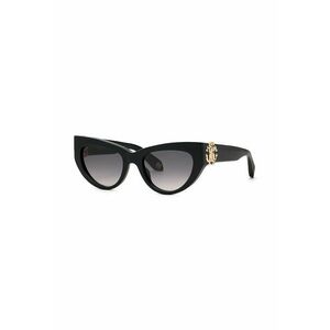 Ochelari de soare cat-eye cu lentile in degrade - Auriu - Negru - imagine