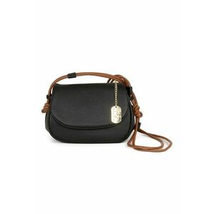 Geanta crossbody din piele cu aspect texturat imagine